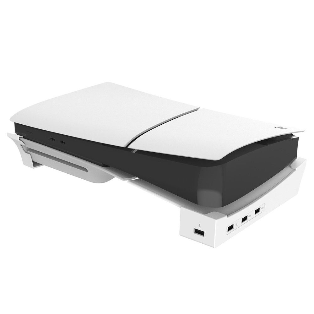 Holder Bracket With 4 Port USB Hub High Quality Replacement For PS5 Slim Console