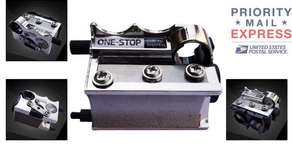 Professional Pool Cue Tip Repair Tool - Adjustable Shaping for Optimal Play