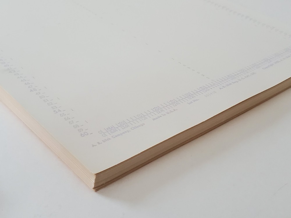 A.B. Dick Offset Masters 2-3201 Printing Duplicator Masters - 68 Sheets Open Box
