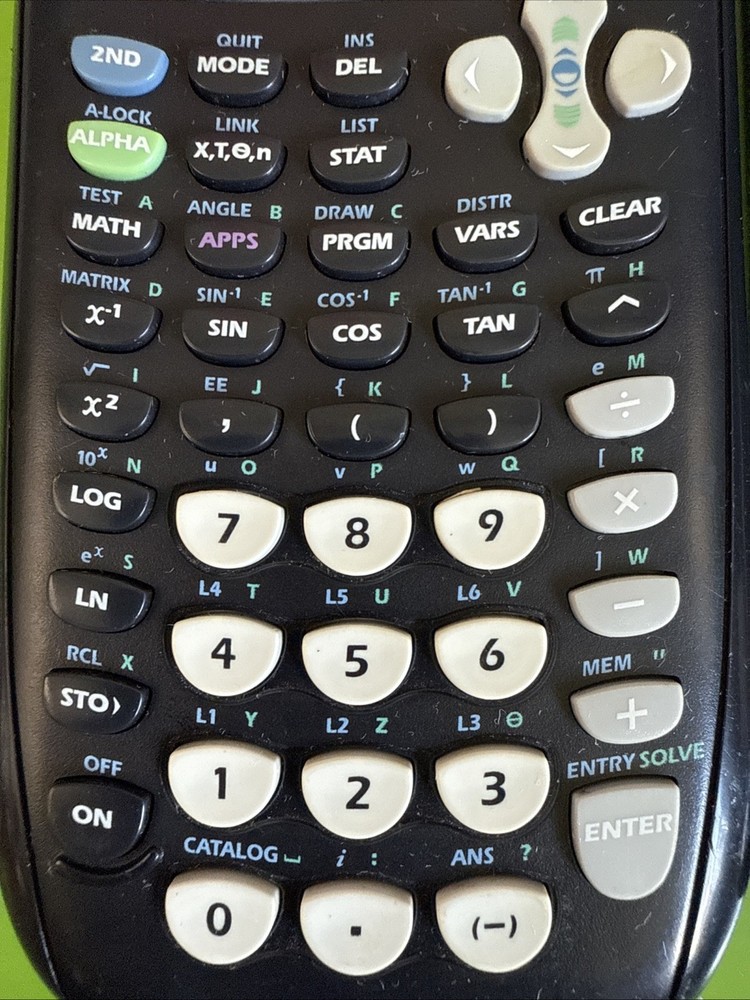 Texas Instruments TI-84 Plus Graphing Calculator - Black SEE DESCRIPTION