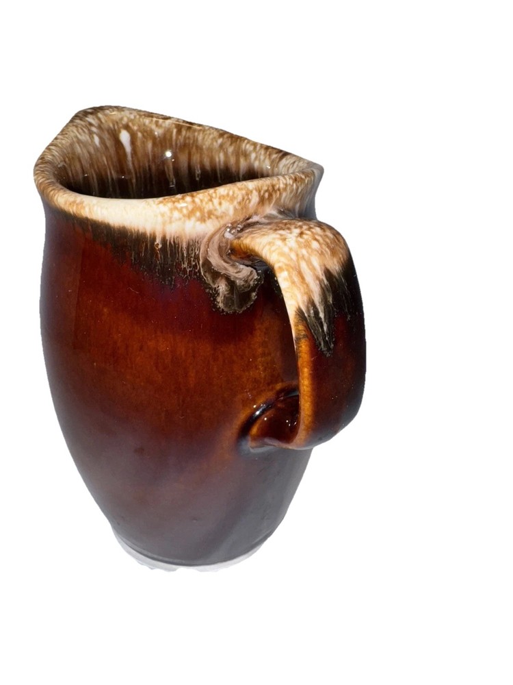 HULL Pottery Pitcher Brown creamer