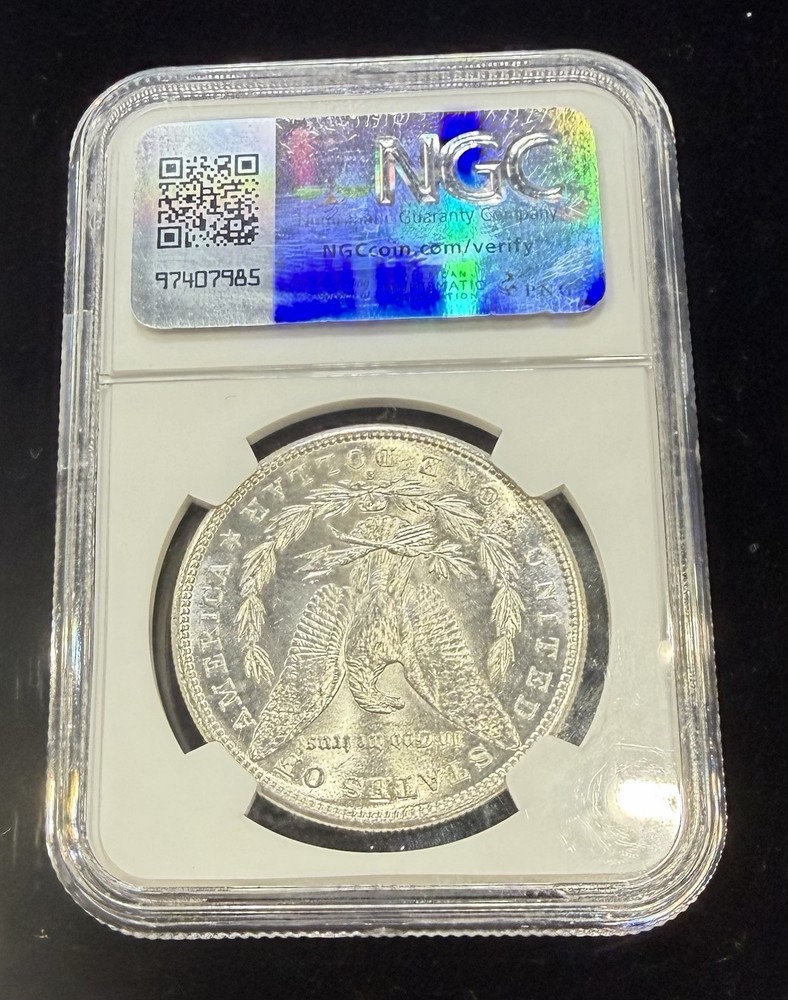 1881 S Morgan Silver Dollar NGC MS66 * STAR