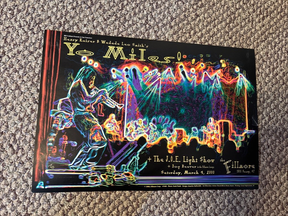 Concert Poster “Yo Miles!” 3/4/2000