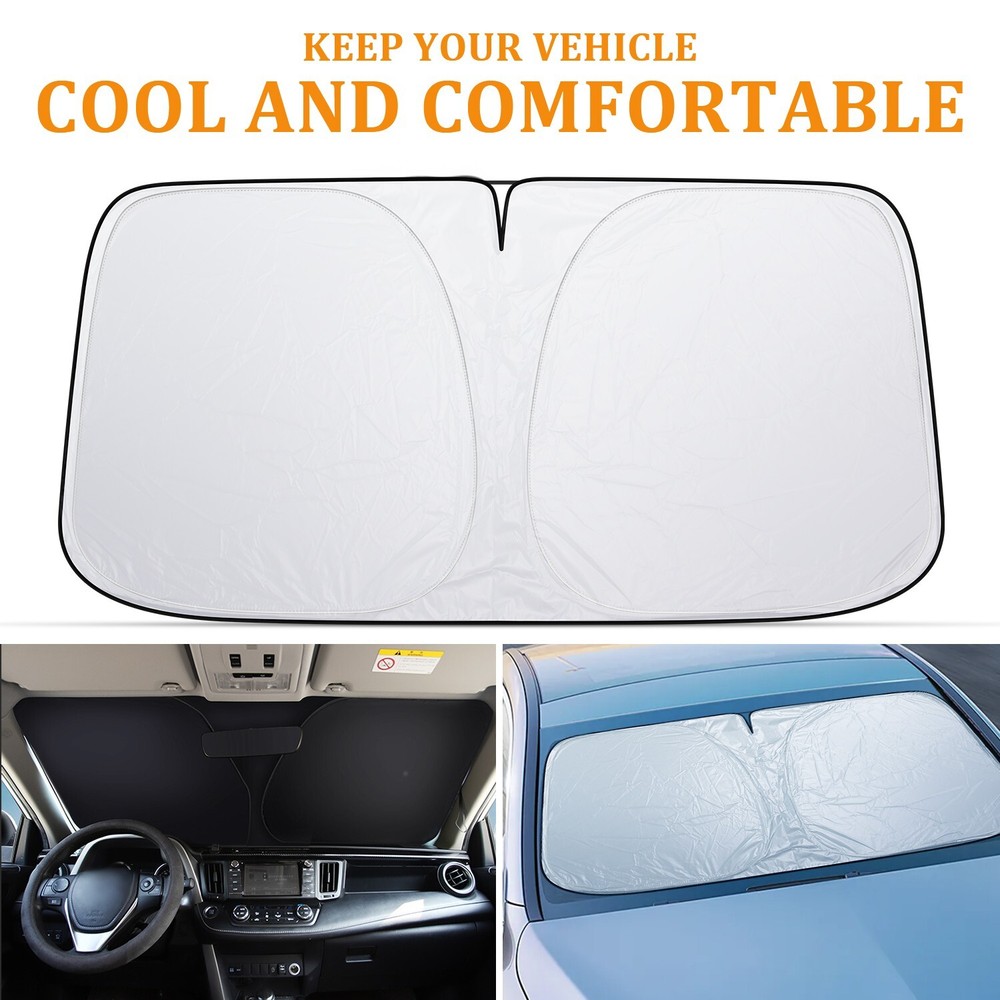 For Honda Foldable Car Windshield Sun Shade Shield Visor Foldable UV Heat Block