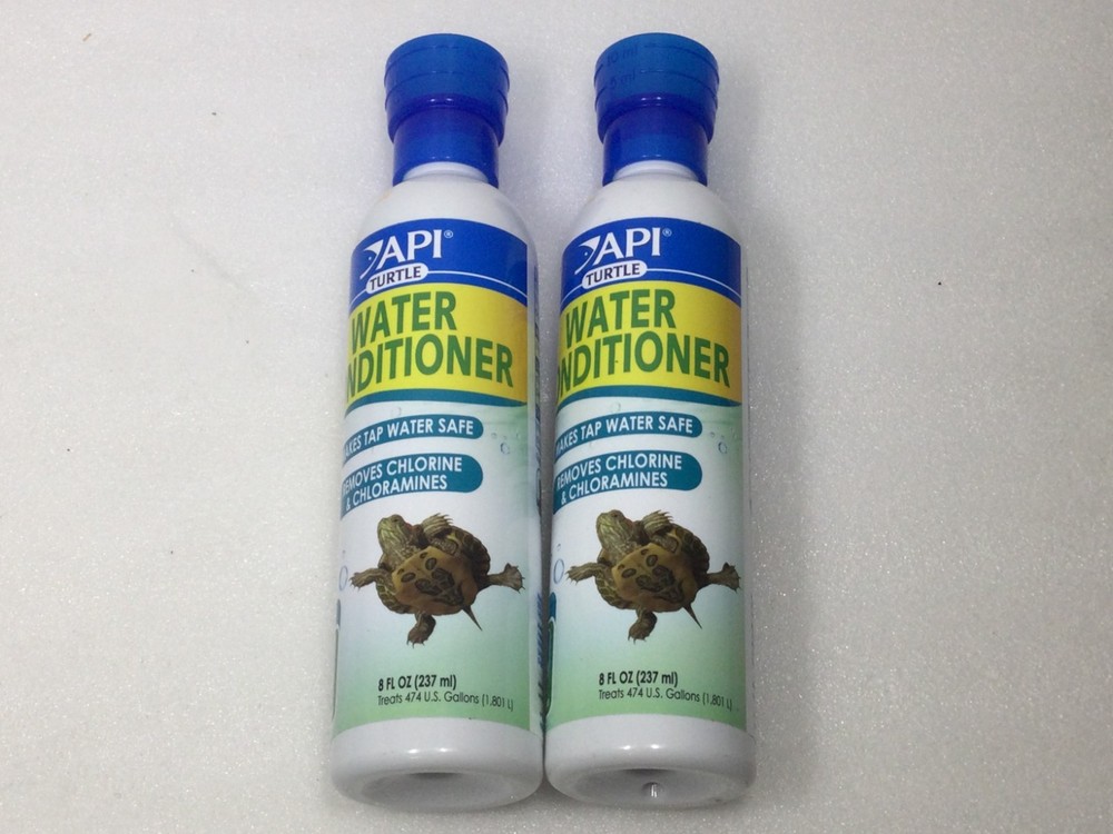 2pc API Turtle Aquarium Water Conditioner 8oz, Exp 10/2028