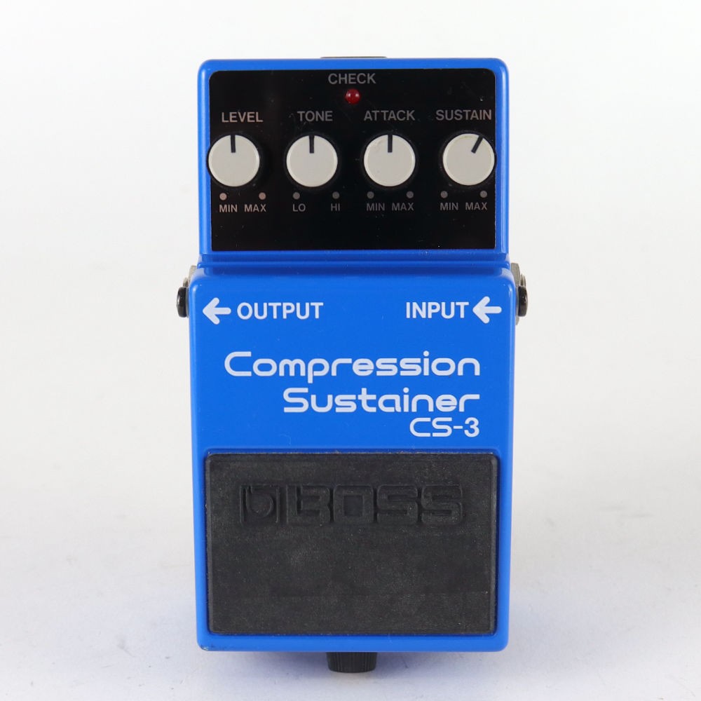 Boss Used Compressor Effector Cs-3 Compression Sustainer Made In Japan