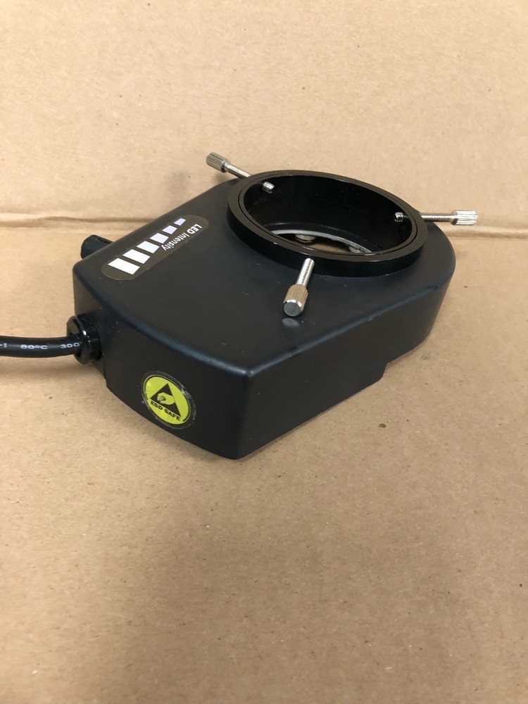 Micro-Lite LV2000-B Ring Illuminator light LED light W/AC-ADAPTER (TESTED)
