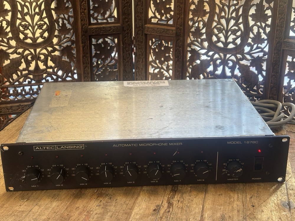 Altec Lansing 1678C 8 Channel Automatic Microphone Mixer