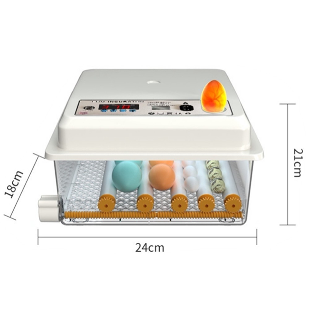 16/36 Eggs Incubators for Hatching Eggs with Automatic Egg Turning Egg Candler