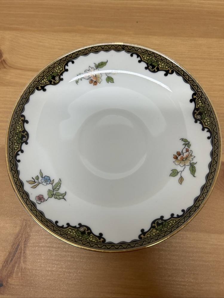 Noritake Navarre Flat Cup And Saucers
