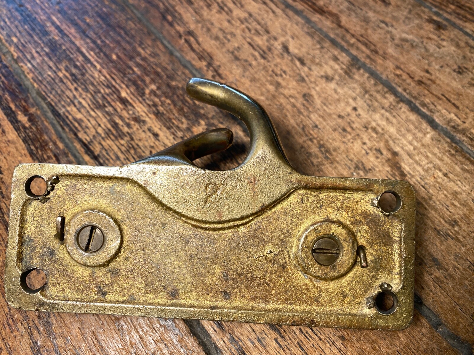 NEW OLD STOCK, VINTAGE BRONZE CAM CLEAT 5" WITH FAIRLEAD