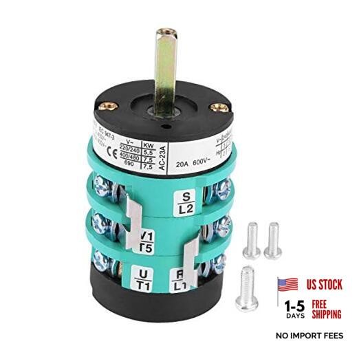220V/380V Tire Changer Machine Motor Forward Reverse Switch Turn Table Pedal