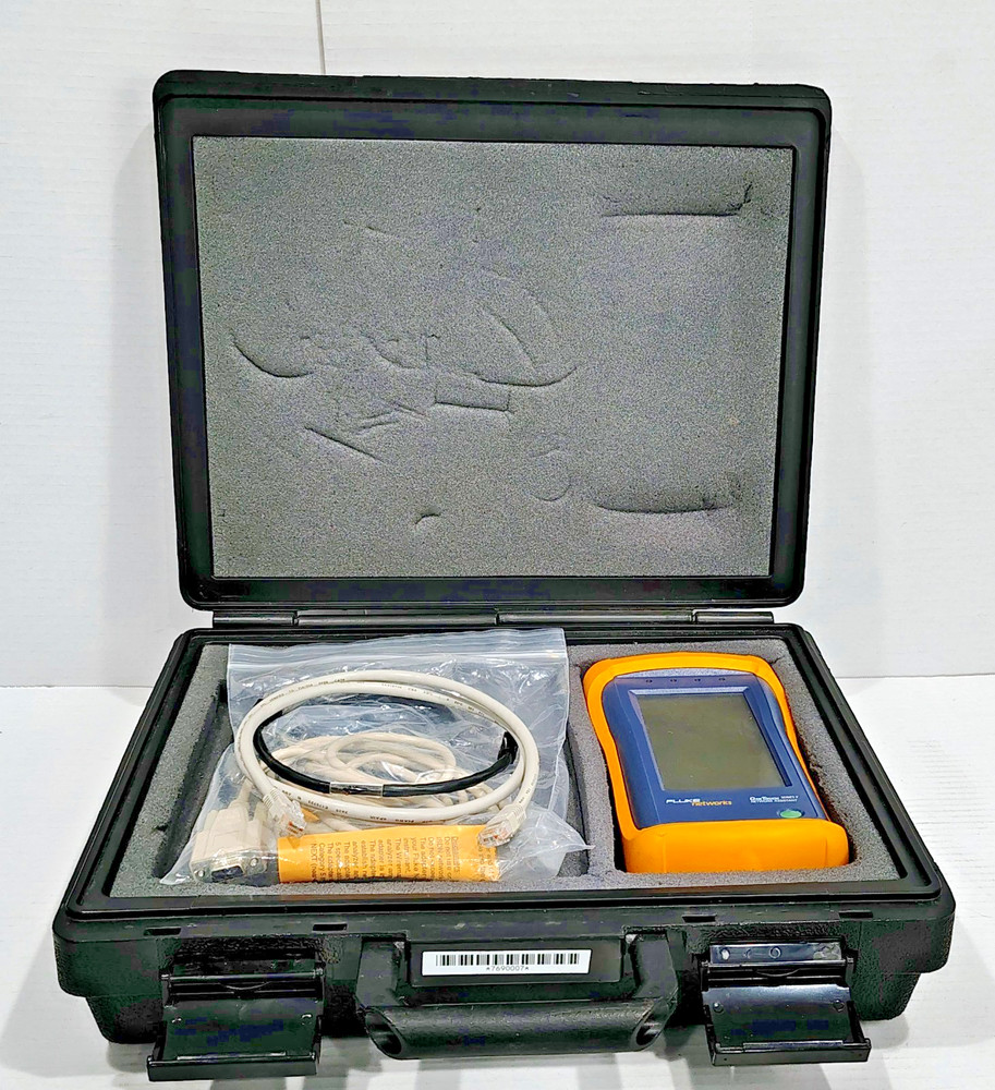 Fluke OneTouch Series II Portable Handheld Network Assistant Power Tested