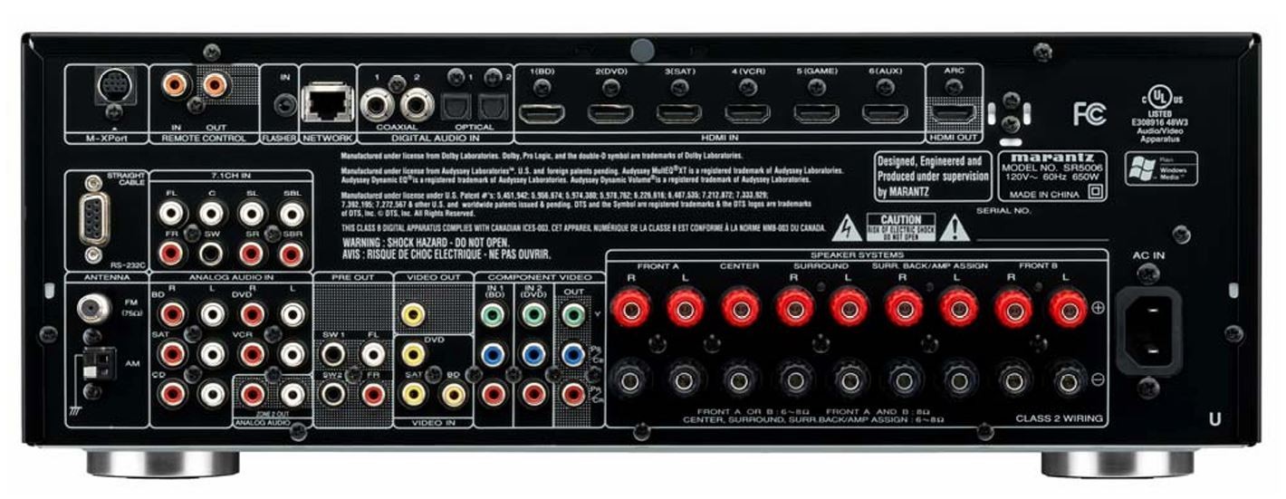 Marantz SR5006 Home Theater Receiver Excellent Condition **Tested/Works**