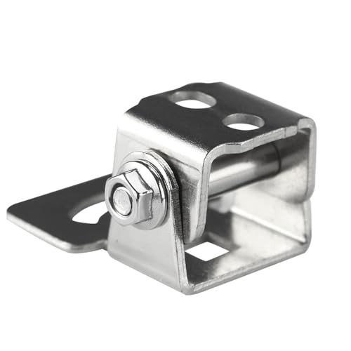 2 Pack Motorcycle Driving Light Mount Bracket Adjustable Stand Holder Plates