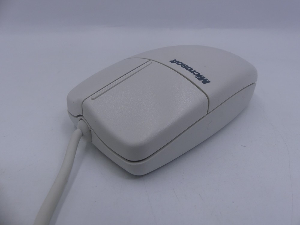 Microsoft Basic Mouse – Classic Mechanical Serial/PS2 1990s