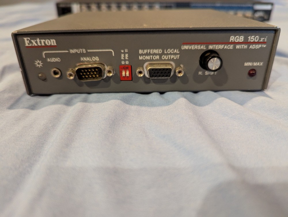 Extron DVS 406 Video Scaler & Extron RGB 150xi Input Interface (Untested)