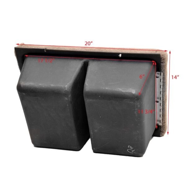 Sun Tracker Pontoon Boat Seat Storage Box | 2012 and Newer