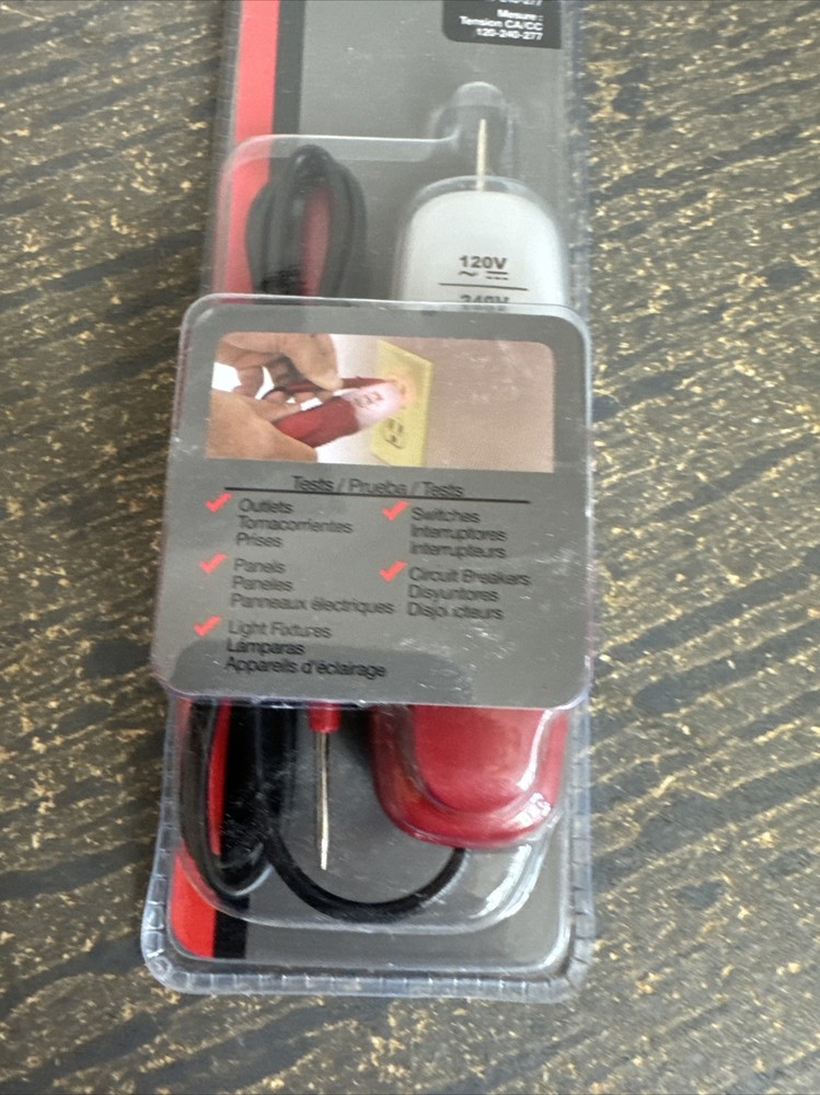 Gardner Bender 4-Way Live Circuit Tester, Model# GET-3213