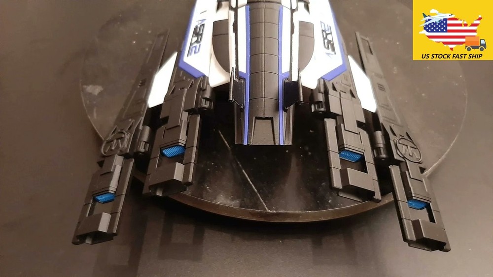 MASS EFFECT SSV Normandy SR2 Spaceship Painted Model 3D Build