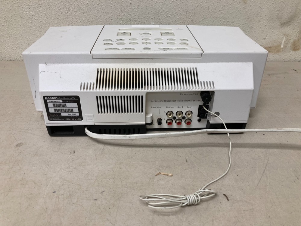 Vintage Boston MicroSystem CD Player