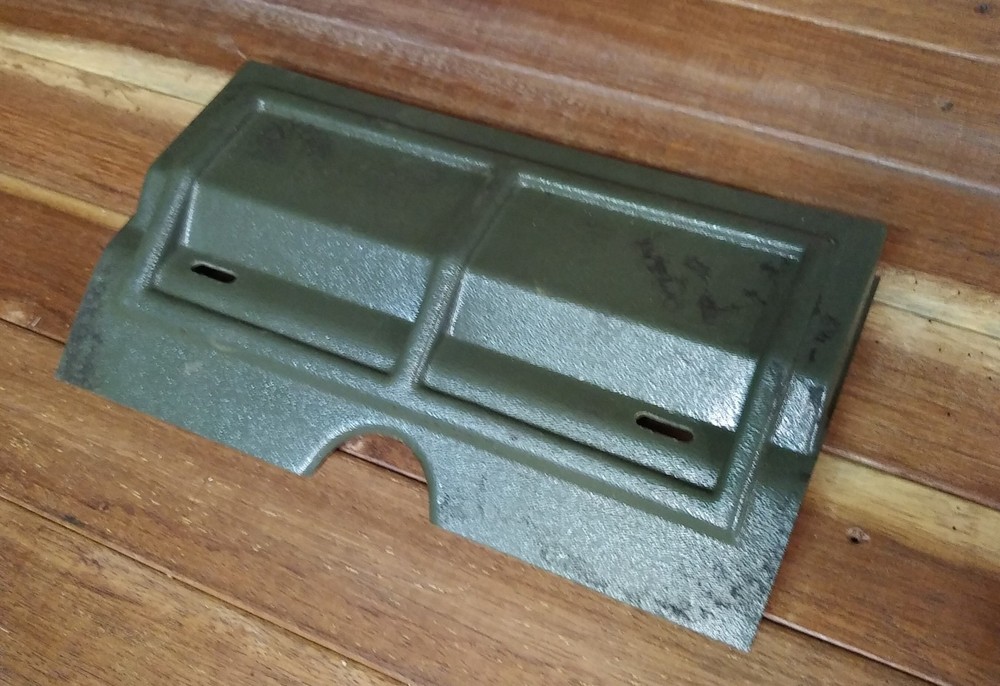 Shopsmith Mark V model 500 table saw tie bar shield - plastic