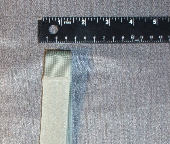 SAGE GREEN HOOK AND LOOP ATTACHMENT BAND SECURING STRAP MILITARY 15X1.5