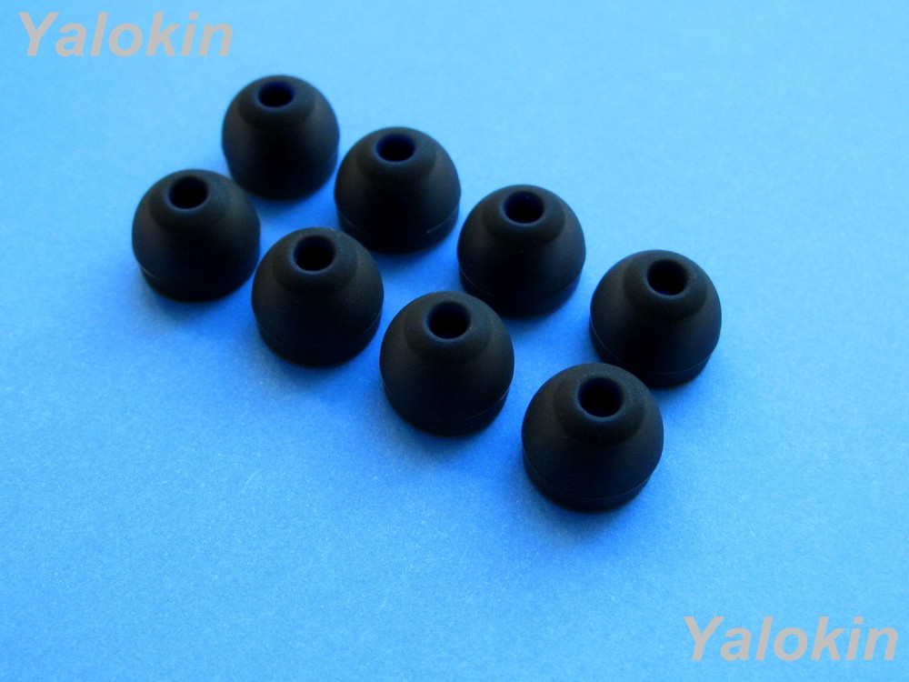 8 pcs (B) Large Replacement Eartips Set for Jaybird Bluebuds X Headphones