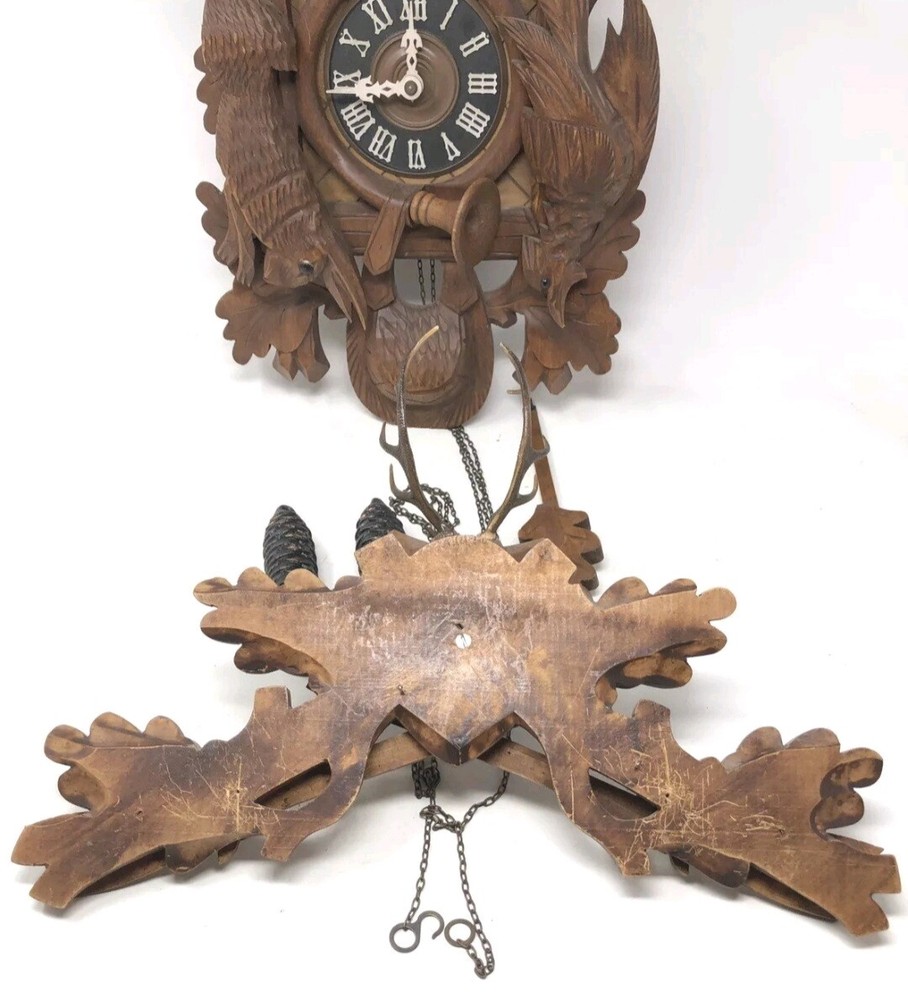 Antique German Black Forest Cuckoo Clock