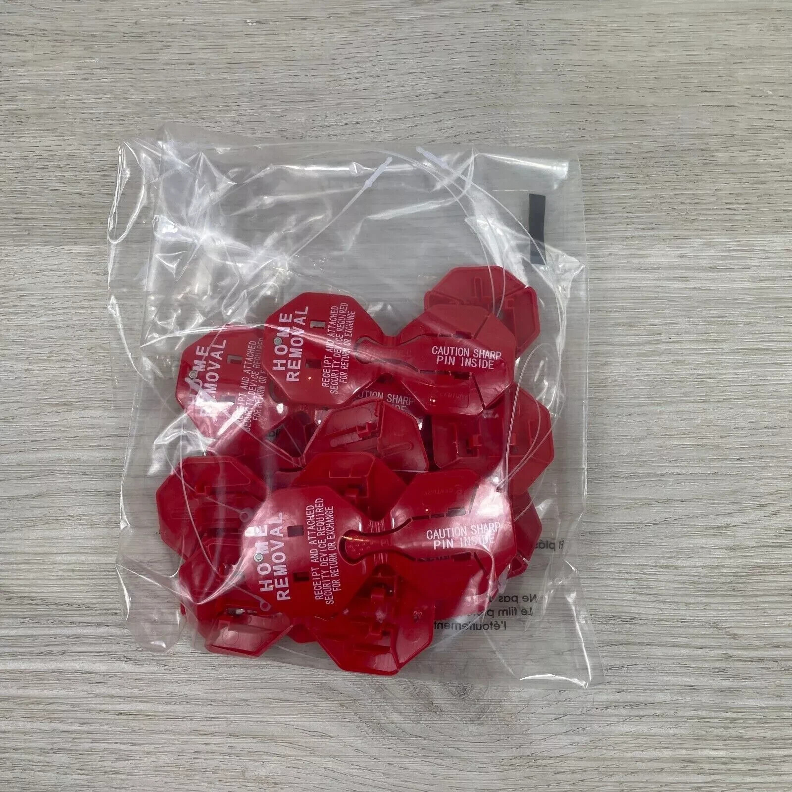 T-WARDROBE Security Clothing Tag 10 Tags Wardrobing Tag Retail Supplies