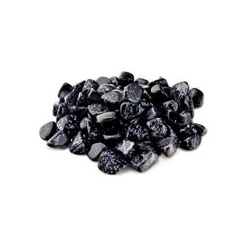 1 Lb Snow Flake Obsidian Tumbled Stones