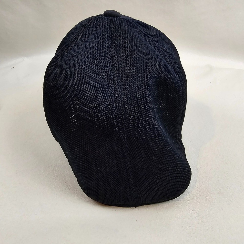 Titleist Hat Men Medium Large Blue Flex Fitted Golf Hat Cap Baseball Embroidered