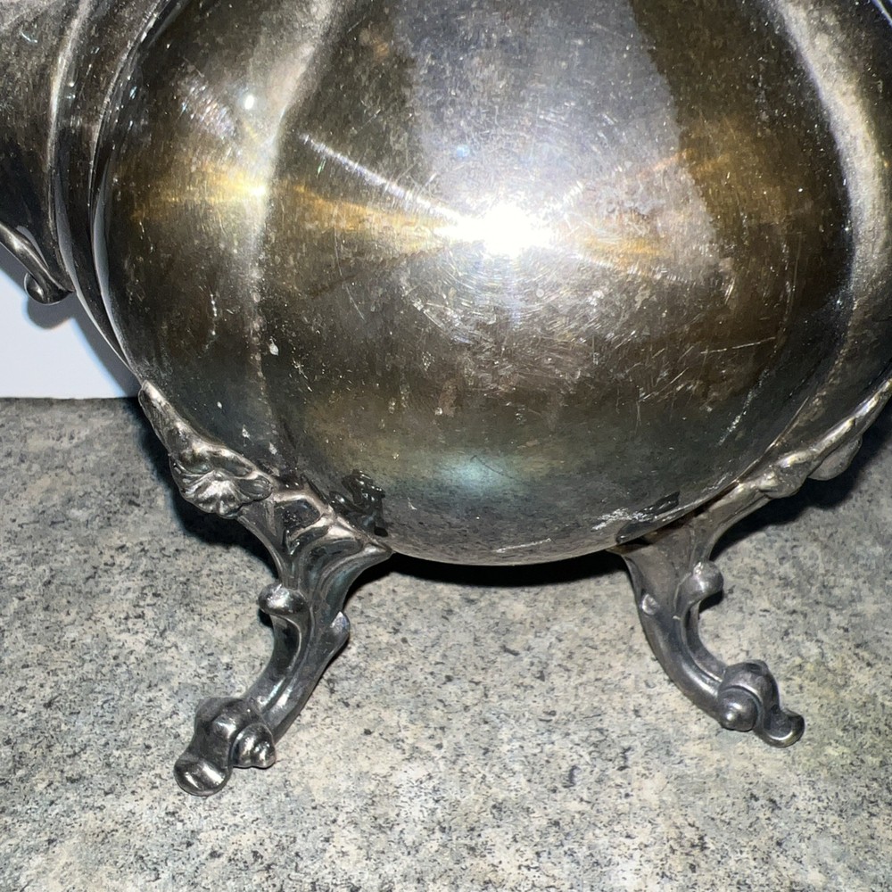 Reed & Barton Silver Coffee/Tea Set w/ Creamer, Sugar w/ lid