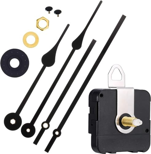 Clock Movement Mechanism High Torque Long Shaft Clock Replacement Wall