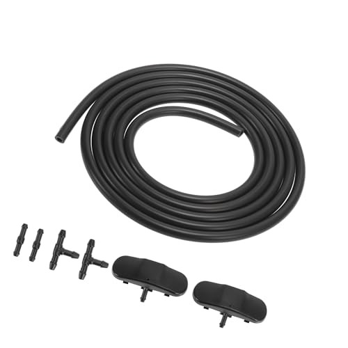5pcs Front Windshield Washer Nozzles for VW Golf 2012 2 Meters Windshield