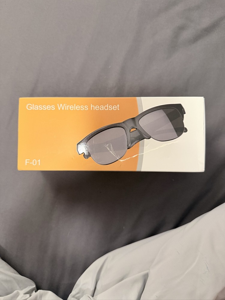 F-01 Wireless Bluetooth Audio Sunglasses Headset Mic Music