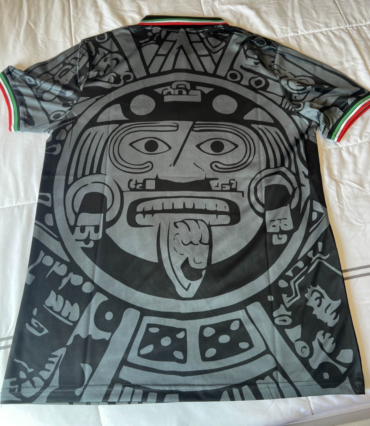 Mexico National Futbol Team 1998 Retro Black Soccer Jersey