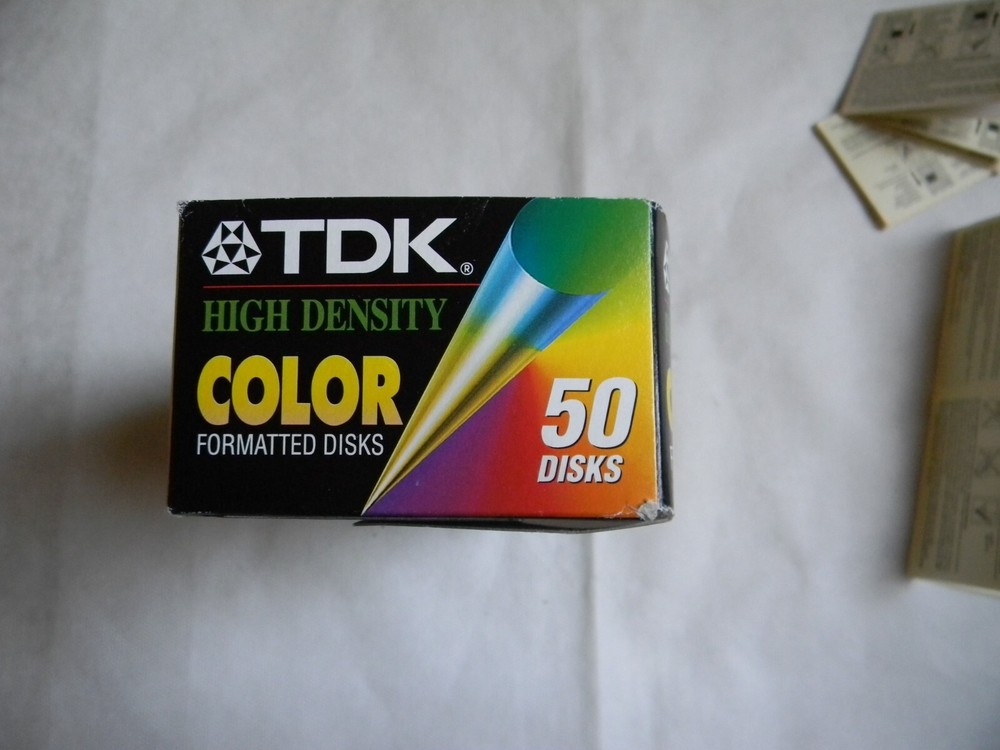 TDK MF-2HD High Density IBM/DOS Formatted (35 Disks) Open Box