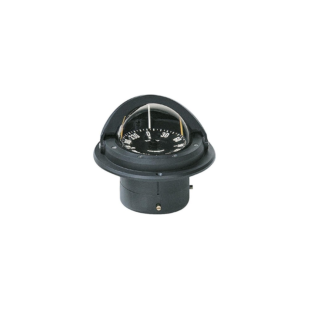 Ritchie Navigations Voyager Flush Mount Flat Dial Compass, Black