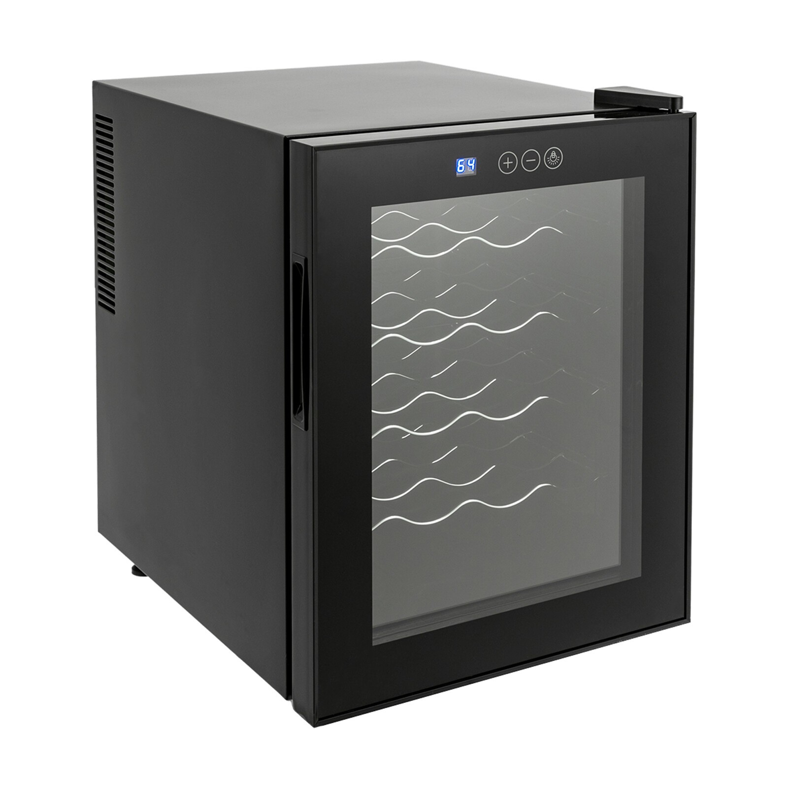 Wine Cooler, Mini Fridge Beverage Refigerator Small Wine fridge 20 Bottle