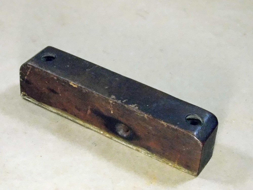 Hand made wood Rim Lock
