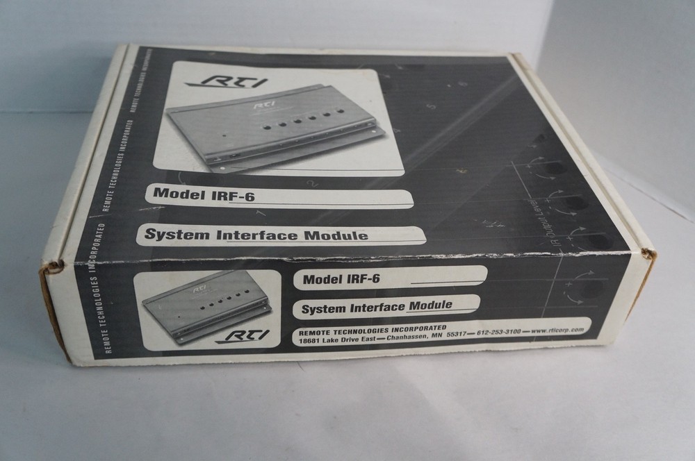 New RTI Model IRF-6 System Interface Module