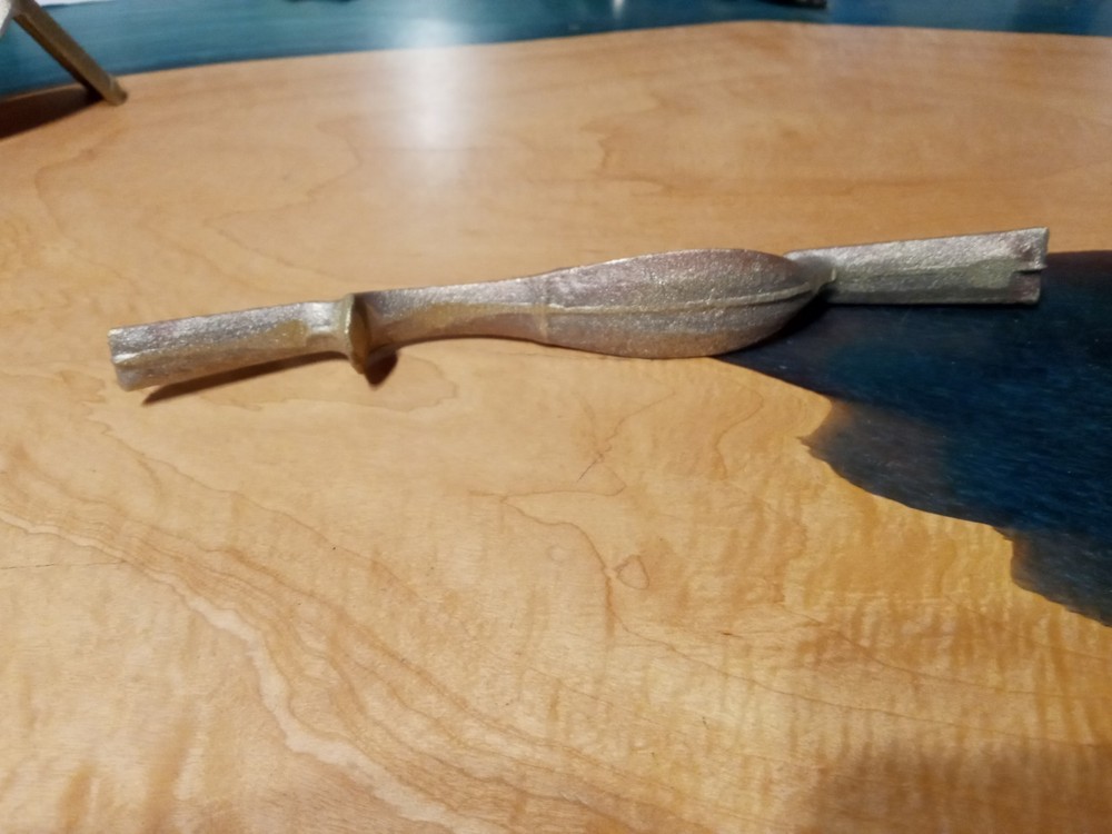 Cast Brass Flintlock Trigger Guard J P Beck Style Raw Casting