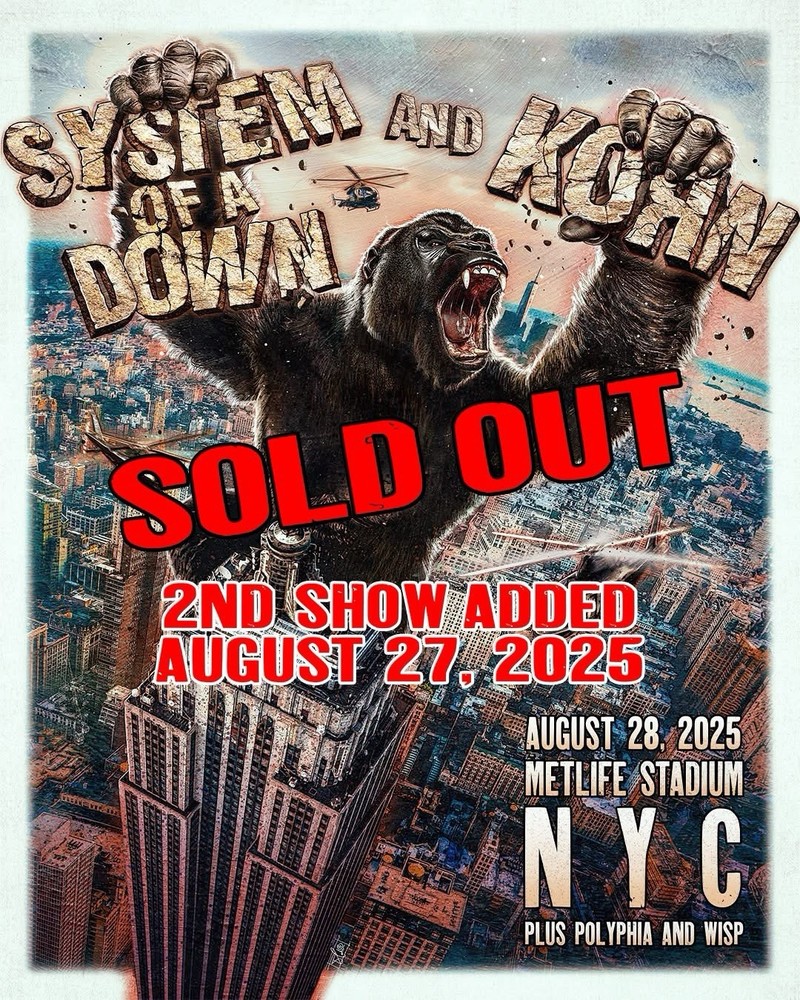 System Of A Down PIT Ticket