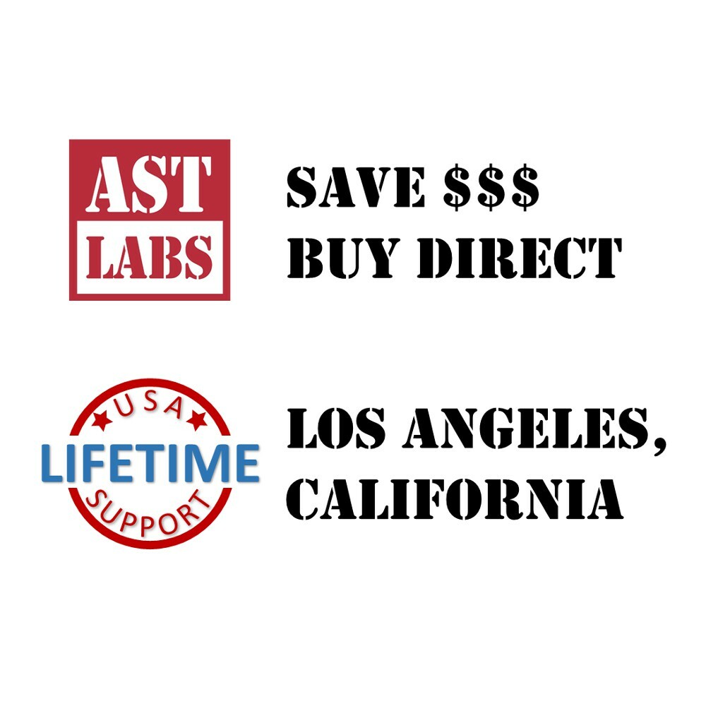 AST Labs Test Lead Stackable Banana Plug 4 mm Patch Cable 5-colors (3 ft)