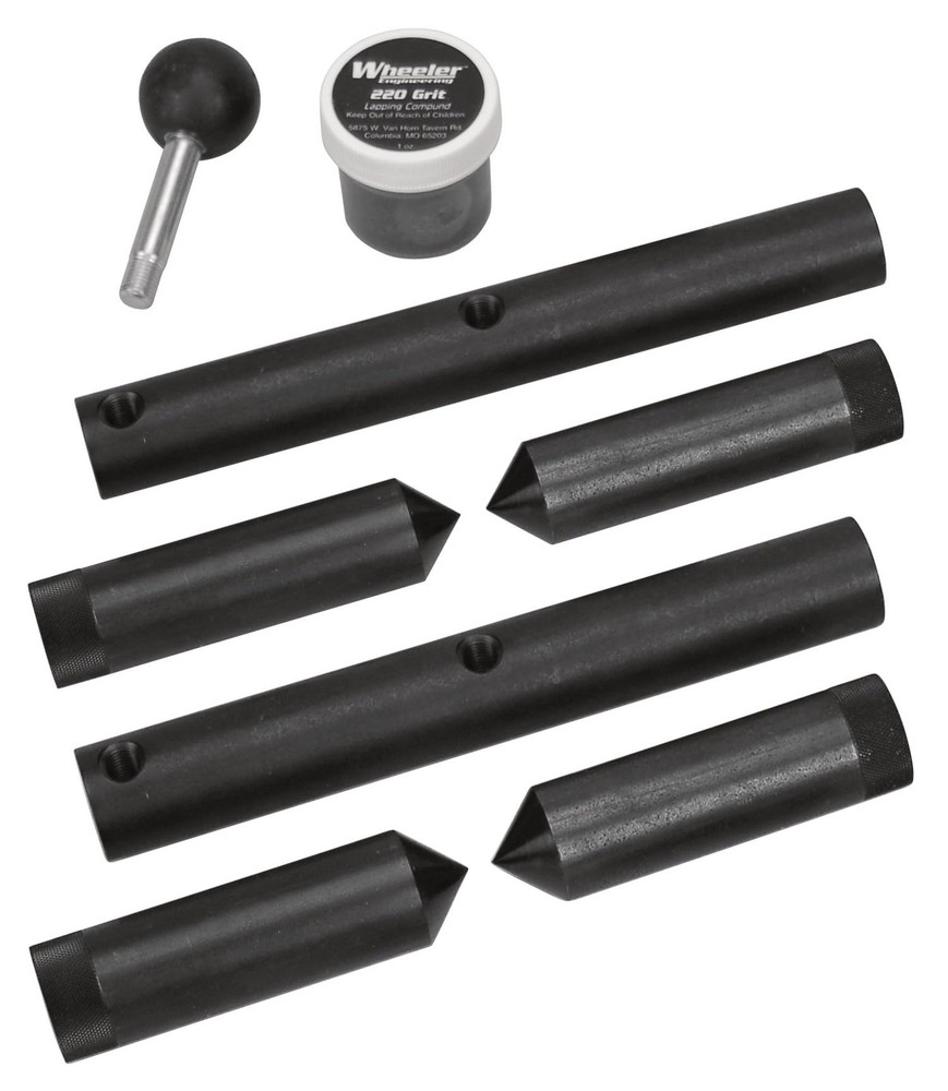 Wheeler Scope Ring Alignment and Lapping Kit Combo, 1 Inch One Size, Black