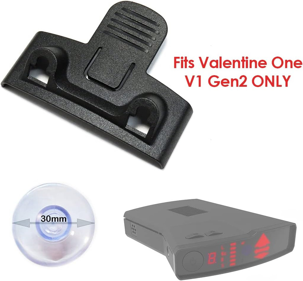 Ramtech Car Windshield Mount Holder Replacement Kit for Valentine One V1 Gen2 Ra