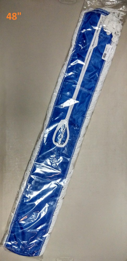 Dust Mop Kit combo 48 inch White Dust Mop, Wire Frame & Handle