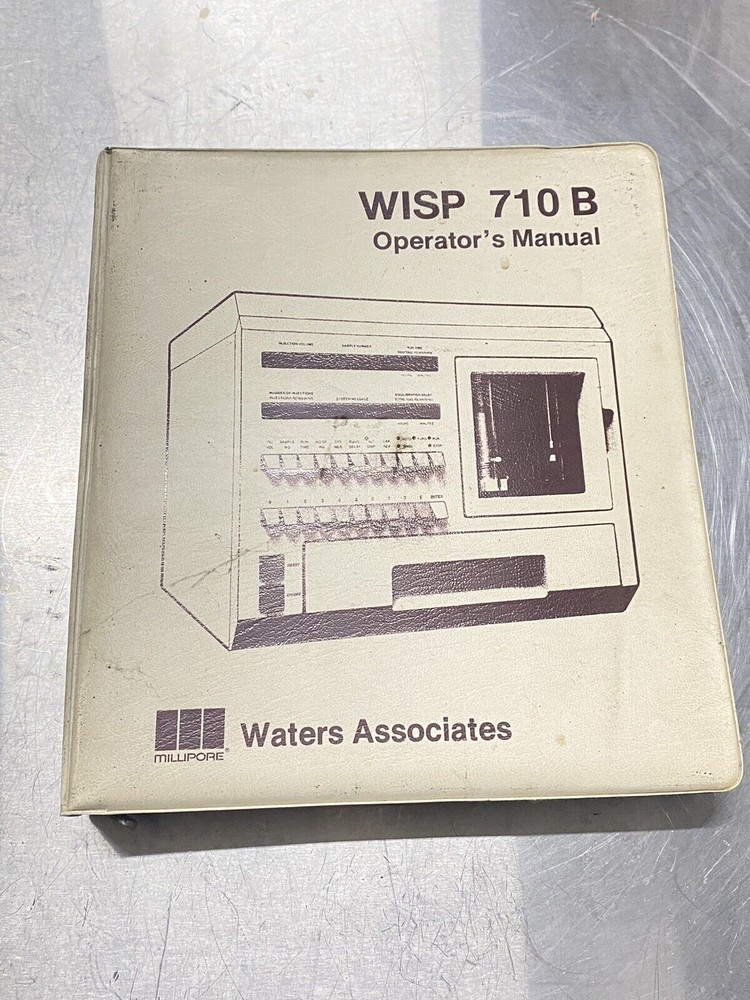 Waters Intelligent Sample Processor WISP 710B- Users Guide / Instructions Manual