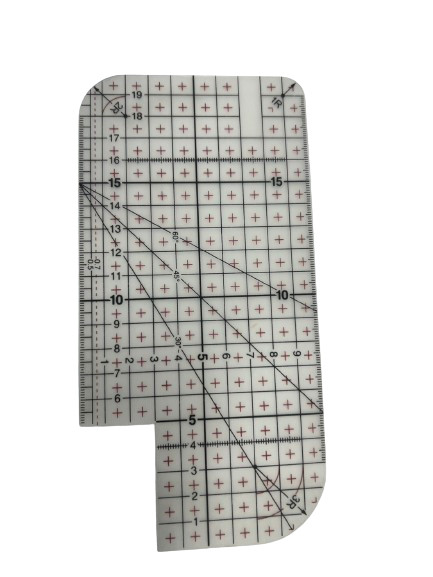 10x20cm Hot Hem Ruler for Sewing-Heat Resistant DIY Tool for Ironing & Patchwork